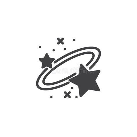 Galaxy Icon Elements Of Space Icon Stock Vector Illustration Of Icon