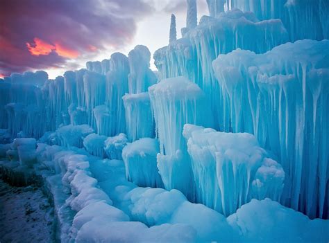 Ice Landscape Desktop Wallpaper