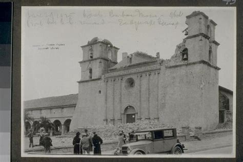 June 29 1925 Santa Barbara Mission Santa Barbara Mission