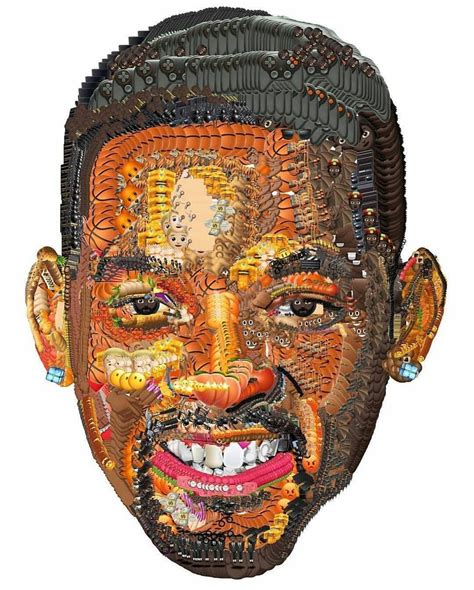 Portraits Formed By Emojis By Yungjake Swipecomment Your Faves