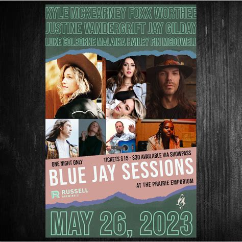 Blue Jay Sessions One Night Only The Prairie Emporium 300 334 53