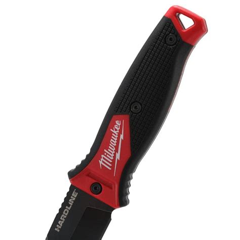 Milwaukee 5 In Hardline Fixed Blade Knife 48 22 1928 The Home Depot