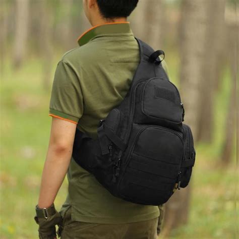 Heavy Duty Molle Sling Shoulder Chest Bag Outdoor Travelling Backpack