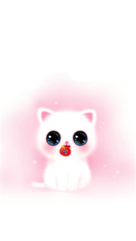 Iphone Wallpaper Girly Cute Pink Melody Cat 2022 3d Iphone Wallpaper