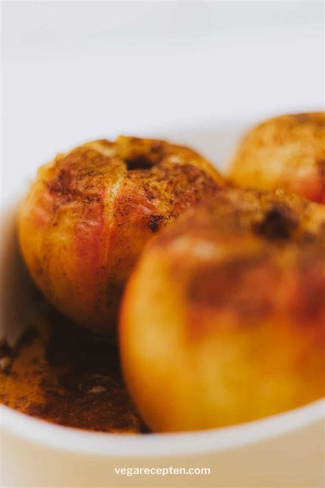 Gebakken appel uit de oven