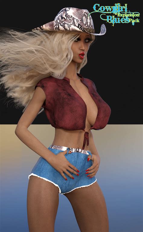 Cowgirl Blues Expansion Pack Daz Content By Causam3d