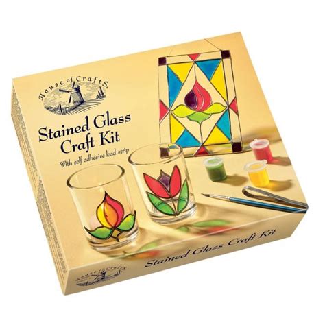 Stained Glass Craft Kit Craft And Hobbies From Crafty Arts Uk