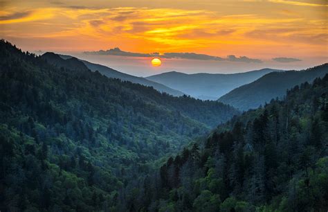 Free Download Smoky Mountains Sunset Great Smoky Mountains