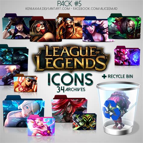 34 Icons League Of Legends By Aliceemad On Deviantart