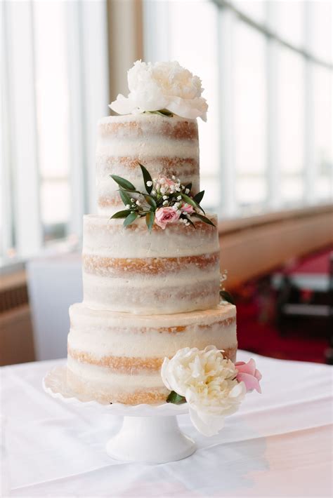 Naked Wedding Cake Sweet Smorgasbord