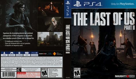 Viewing Full Size The Last Of Us Part Ii Box Cover