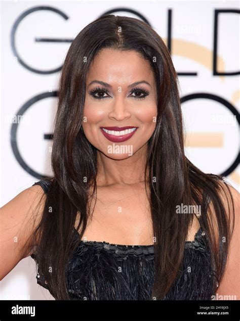 Tracey Edmonds Attending The 73rd Annual Golden Globe Awards Held At The Beverly Hilton Hotel In