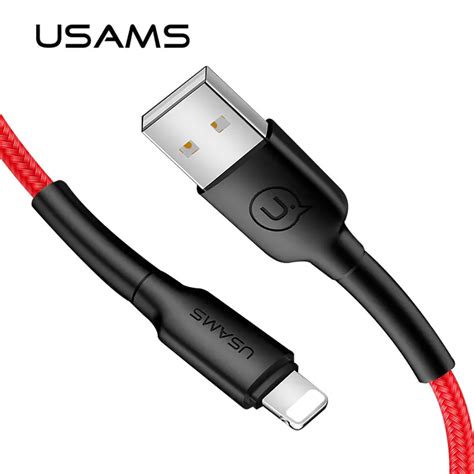 Usb Cable For Iphone 6 Cableusams Data Charging For Lightning Cable 5v