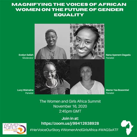 magnifying the voices of african women on the future of gender equality at the forefront