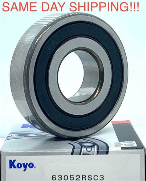 6305 2rs C3 Deep Koyo Groove Ball Bearings 25x62x17mm Rodavictoria Usa