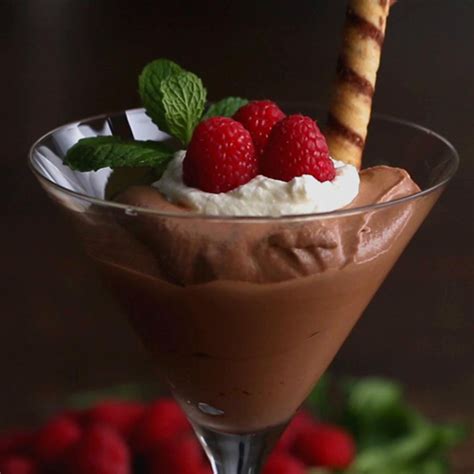 I used lowball glasses, but ramekins, espresso cups. Chocolate Mousse Mix - Design Baking Ingredients