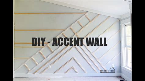 Diy Accent Wall Youtube