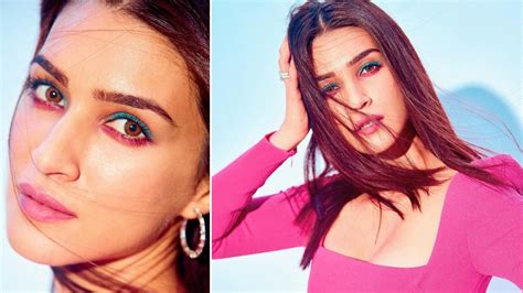 Mimi Promotions Kriti Sanon Oozes Mermaid Vibes Adds Pop Of Colour To