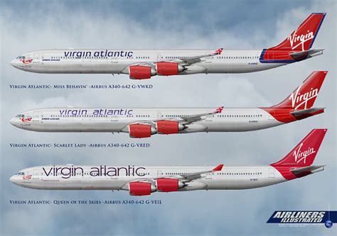 Virgin Atlantic Airbus A340 600 Liveries Flickr Photo Sharing