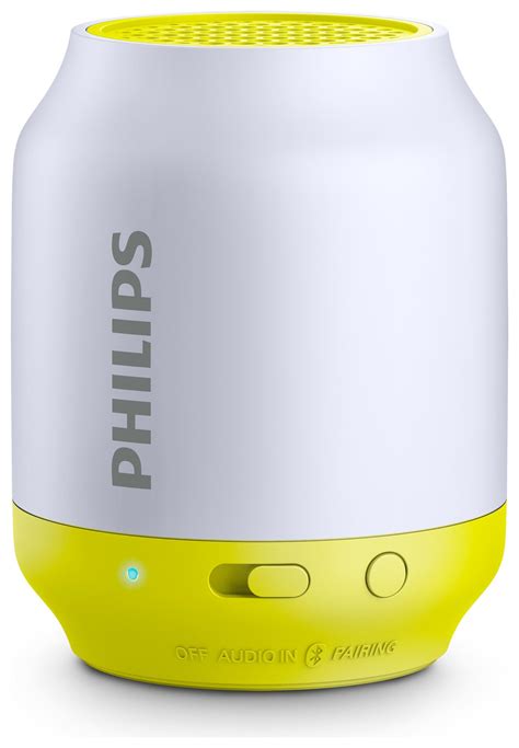Philips Bt50 Bluetooth Portable Speaker Lime Review Review Electronics