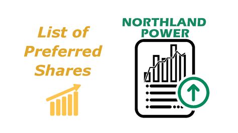 list of northland power preferred shares canadianpreferredshares