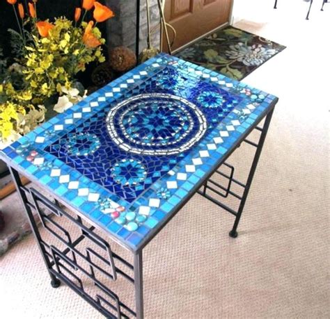 Diy tile outdoor table | centsational style. mosaic tile table top mosaic table outdoor top design for ...