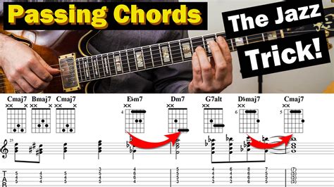 Passing Chords And How To Sound Amazing With Them Jens Larsen
