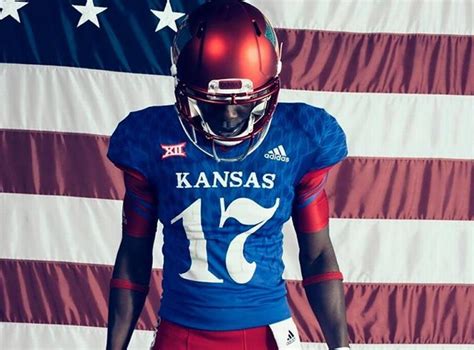 The Ku Football Team Will Wear “jay Hawkers” Alternate Uniforms For