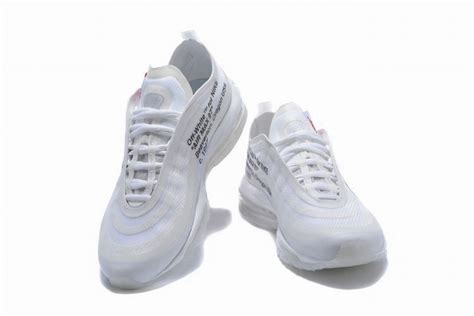 Off White X Nike Air Max 97 All White Aj4585 100