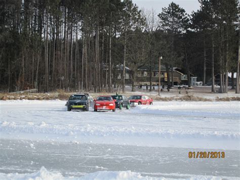 Ice Racing On Clam Lake In Siren Wi Are We There Yet