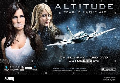 Jessica Lowndes Julianna Guill Poster Altitude 2010 Stock Photo Alamy