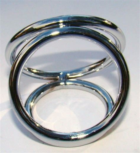 Metal Cbt Penis Ring Impotence Aid Enhancer Stainless Steel Cock Ring Big Penics Big Pwnis From