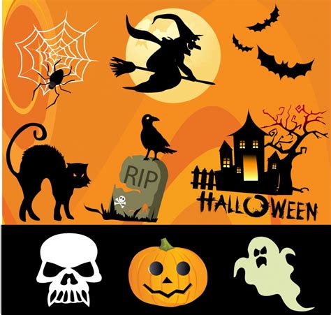 20 Free Halloween Vector Graphics To Create Scary And Spooky Designs
