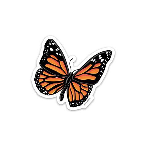 The Monarch Butterfly Sticker — blank tag co.