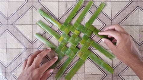 Weaving Coconut Leaves Youtube