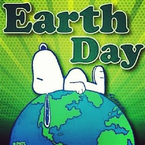 Happy Earth Day Earthday Earthday2014 Snoopy Happy Earth Snoopy