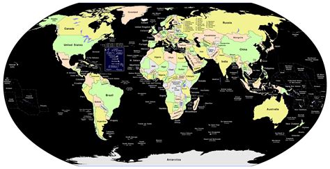 World Maps · Public Domain · Pat The Free Open Source