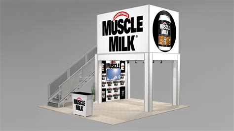 Two Story Trade Show Exhibit Booths Up To 20 X 20