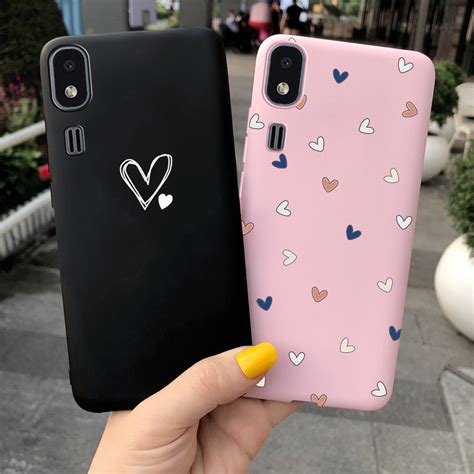 Love Heart Soft Case Samsung Galaxy A20s A20e A20 A2 Core 2019 Case New Silicone Phone Back