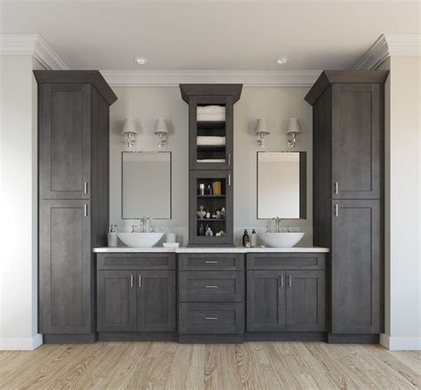 Get 5% in rewards with club o! Natural Grey Shaker - Ready to Assemble Bathroom Vanities ...