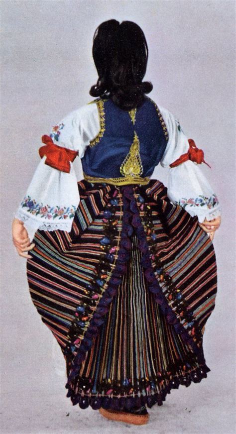 Folkcostume Costume Of Central Serbia Or Šumadija Шумадија Serbian
