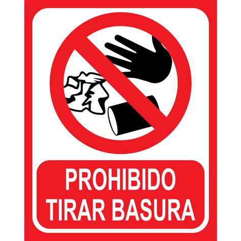 Prohibido Tirar Basura Logo Vector Logo Of Prohibido Tirar Basura
