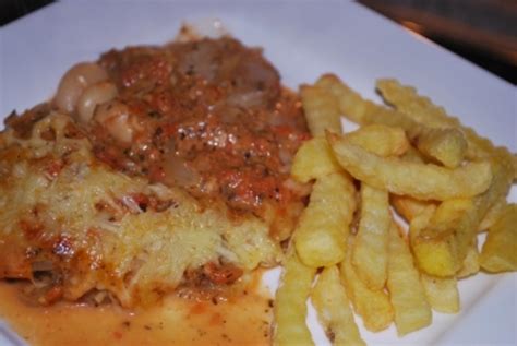 Witlof (chicorée mit brie) schweinelendchen mit blaubeersalsa Griechische Schweinefilet-Pfanne mit weißen Bohnen ...