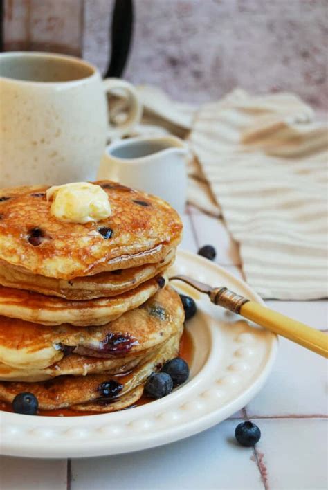 Blueberry Buttermilk Pancakes Something Sweet Something Savoury