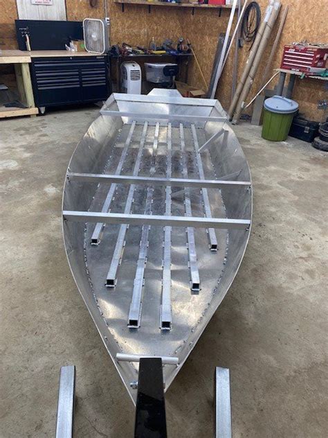 Aluminum Poling Skiff Build Dedicated To The Smallest Of Skiffs