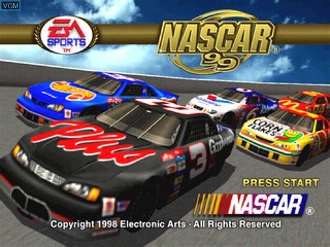Nascar 99 For Sony Playstation The Video Games Museum
