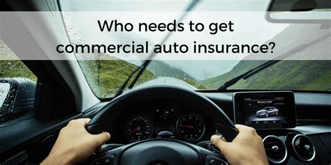Who Needs to Get Commercial Auto Insurance - Encharter Insurance