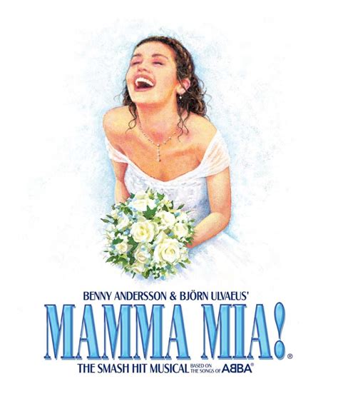 Logo For Mamma Mia The Musical Go Eat Do