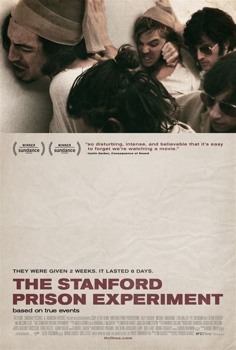 In the stanford prison experiment, it was the rebellion or the so named rebellion from the prisoners. The Stanford Prison Experiment | The Loft Cinema