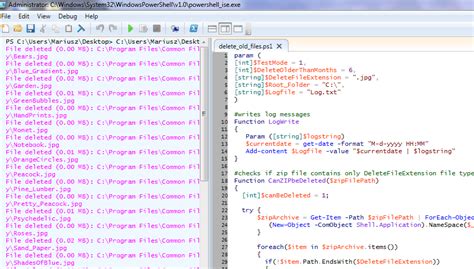 Deleting Old Files By Using Schedule Task And Powershell Proxmedia